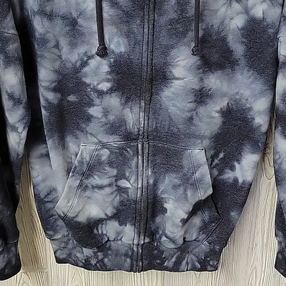 Wild Fable Long Full-Zip Tie Dye Hoodie Womens Size XS NWT - Picture 3 of 8